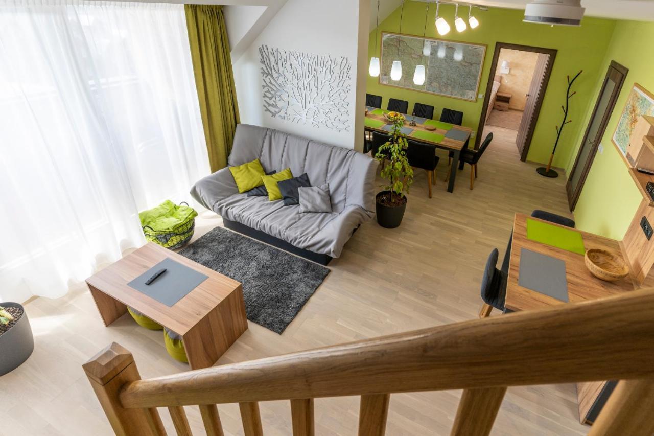 Apartman Horni Misecky - Luxusni Ubytovani Pro Dve Rodiny S Detmi Exterior photo